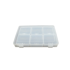 Transparent Rectangular Plastic Storage <b>Box</b> 2406 <b>Set</b> 24x16x3.1cm With Lid For Jewelry Accessories Fishing Gear Electronics <b>Tools</b> - Product Image 4