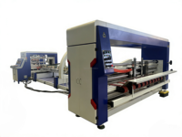 Plieuse-colleuse automatique électrique avec colle thermofusible et moteur pour emballages en carton ondulé