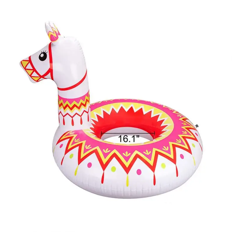 New Arrival Customized Inflatable Alpaca Pinata Llama Pool Floats Water Toys Ride On for Kids Adults Beach Summer Party