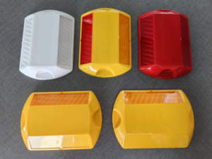 2025 nhựa phản xạ đường đinh tán cho an toàn đường bộ nâng lên vỉa hè đánh dấu - Product Image 5