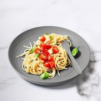 cuisine incassable pour micro-ondes, bols réutilisables allant au lave-vaisselle, tasses et assiettes en bambou, paille de blé