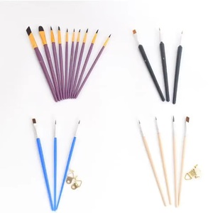 Usine <span class=keywords><strong>de</strong></span> Vente <span class=keywords><strong>en</strong></span> Gros DIY Décoration Intérieure Style Classique Toile Peinture Numéros Coloré Acrylique Papillon Portrait Huile Moyen Carré - Product Image 3