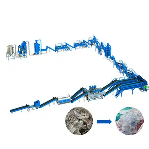 Best Selling Automatic PET PP Plastic Bottle Crusher and Extrusion Recycling Machine with New Motor for Plastic Recycling