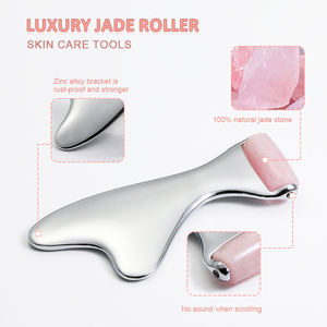 Mini masajeador Facial Guasha portátil de acero inoxidable, herramienta de belleza para aplicación facial, productos de masaje - Product Image 2