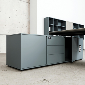 Muebles de Oficina Modernos y de Lujo, Escritorio Ejecutivo Económico de MDF con Diseño Modular para el Hogar, la Escuela o el Salón - Product Image 3
