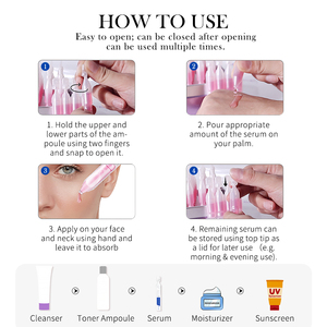 OEM/ODM al por mayor fuerza ceramida fortalecimiento multi-hidratación suero facial con restaurar la humedad para pieles sensibles - Product Image 5