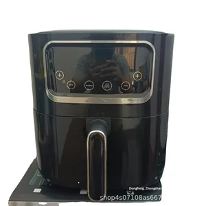 <span class=keywords><strong>Friteuse</strong></span> à air intelligente Silvercrown Cross-Border English 6L grande capacité pour frites, pain, ailes de <span class=keywords><strong>poulet</strong></span>, écran tactile, 1400W automatique - Product Image 5