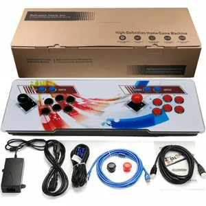 Precio de fábrica consola de juegos arcade 4018 Actualizado H8000 Juegos Arcade Gabinete Juegos Caja Arcade caja 12 para la venta