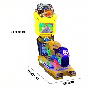 Coin Operated Games Car Racing Motorcycle <b>Arcade</b> Game Machine with Bill Acceptor for Video Game Room - Product Image 1