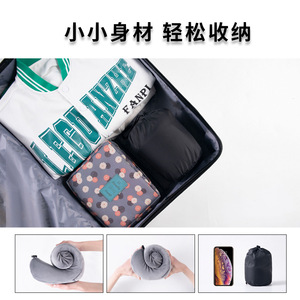 U-Shaped Neck Pillow Memory Foam Travel Support Portable For Car Office Rest 28x26x14cm - Product Image 5