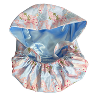 Bonnet de chirurgien personnalisé imprimé avec doublure en satin, ajustable, pour femmes, OEM ODM