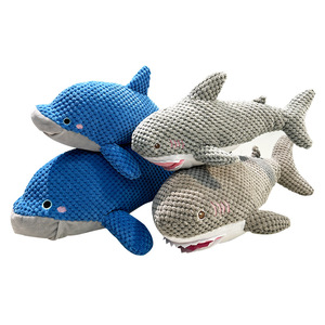 Qbellpet 2025 nuova lanugine di mais delfino Snuffle <span class=keywords><strong>Dog</strong></span> <span class=keywords><strong>Toy</strong></span> squalo giocattolo interattivo per cani Hide and Seek giocattoli per cani - Product Image 5