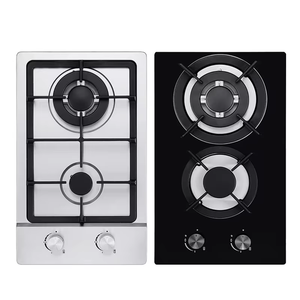 Built-in <strong>LPG</strong>/Natural <strong>Gas</strong> <strong>Cooker</strong> Tempered Glass Panel Manual Ignition High-Power 3200W for Burner Knob Control for Household - Product Image 3