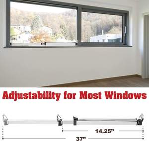 Le <span class=keywords><strong>brouilleur</strong></span> de porte de sécurité Offre Spéciale de l'Amérique facile installent 1 barre de sécurité réglée de vis pour les portes coulissantes - Product Image 5