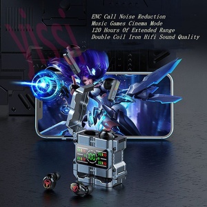 2024 สินค้าขายส่งใหม่ENC Tws MiniความจุสูงHd Call Latencyต่ําGaming Hifiสเตอริโอไร้สาย <span class=keywords><strong>4</strong></span> In 1 หูฟัง - Product Image 4
