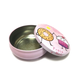 Ventes en gros de pots à bougies en métal rond, boîtes d'emballage de luxe personnalisées pour bougies - Product Image 1