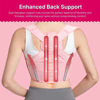 Orthèse de fixation thoracolombaire NCL, corset élastique réglable et respirant pour le soutien de la scoliose, attelle à boutons pour le soulagement de la douleur