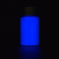 Poudre phosphorescente de haute qualité avec plus de 200 couleurs certifiée CE, qui brille dans le noir pour Noël et les cosmétiques, en stock