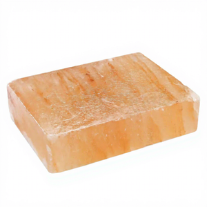 อิฐเกลือสีชมพูหิมาลัยขนาด2x4x8นิ้ววัสดุออร์แกนิกเหมาะสำหรับห้องสปาโยคะและตกแต่งผนังบ้านจำนวนมาก - Product Image 1