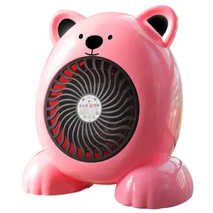만화 귀여운 미니 팬 히터 사무실 데스크탑 히터 홈 작은 편리한 빠른 난방 전기 히터