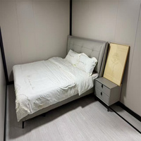 Maison préfabriquée extérieure à distance Vivre et travailler cabine apple Conception modulaire personnalisée Bureau Pod Maison préfabriquée