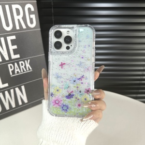 <span class=keywords><strong>Coque</strong></span> de téléphone en époxy scintillante très vendue pour HONOR 400 PRO 5G X8D X5C PLUS Play 10 4G X7D 4G - Product Image 4