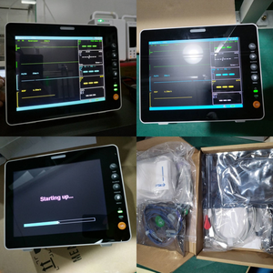Système de surveillance multiparamétrique pour les salles médicales générales des hôpitaux, moniteur patient multiparamétrique MCV0225 avec SpO2, EtCO2, IBP et double mesure de température - Product Image 6