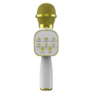 <b>Bluetooth</b> <b>Wireless</b> <b>Microphone</b> With Built In Speaker For Karaoke Singing Party Use - Product Image 2