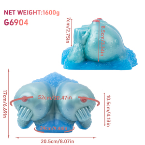 GEEBA Silikon Yumuşak Göğüsler Erkek Mastürbatörü Penis Masajı Fantezi Göğüsler Seks Oyuncağı Yapay Meme Erkekler için Seks Oyuncakları - Product Image 2