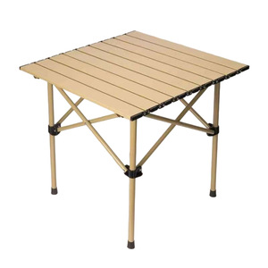 <b>Outdoor</b> <b>Folding</b> <b>Table</b> Rectangular Portable Camping Fishing Barbecue Snack Stand Road Trip Use - Product Image 4