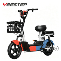 Trottinette Électrique YEESTEP 14 Pouces 500W 48V avec Alarme à Distance, Écran LCD, Phare LED, Clignotants, 3 Vitesses, Autonomie 40KM, Vélo Électrique