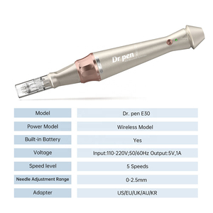 Dispositivo de Belleza Profesional de Microagujas <span class=keywords><strong>Dr</strong></span>. <span class=keywords><strong>Pen</strong></span> Ultima <span class=keywords><strong>E30</strong></span> con Cartucho de Agujas de 12 Puntas para Eliminación de Arrugas y Rejuvenecimiento de la Piel - Product Image 5