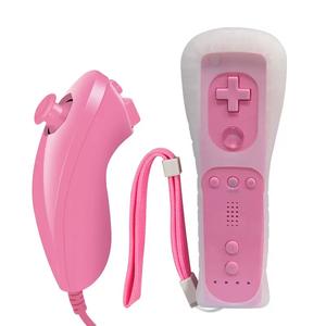<span class=keywords><strong>Manette</strong></span> sans fil 2 en 1, télécommande, manettes <span class=keywords><strong>Nunchuk</strong></span> pour console Nintendo <span class=keywords><strong>Wii</strong></span> <span class=keywords><strong>U</strong></span> avec étui en silicone - Product Image 3