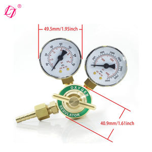 Régulateur d'oxygène jauges de gaz de soudage entrée CGA 540 compatible avec le kit de torche de coupe <span class=keywords><strong>Vict</strong></span> - Product Image 3