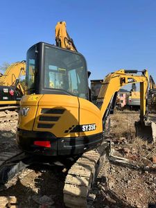 Excavadora sobre orugas diésel hidráulica SANY SY35U de Marca China original con excelentes condiciones de trabajo, precio barato a la venta - Product Image 4