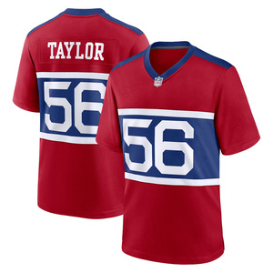 Camisetas de Fútbol Americano Personalizadas con el Logotipo del New York Century <span class=keywords><strong>Red</strong></span> Jersey 2025 para Hombre y Mujer, Uniformes Juveniles Bordados y Cosidos - Product Image 6