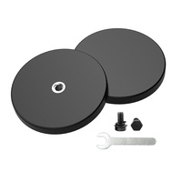 Strong Force Neodymium Rubber Coated Magnet with Internal Thread for Equipment Holding