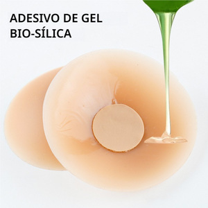 Couvre-mamelon en silicone étanche Protetor De Mamilos réutilisable cache-mamelons adhésif pour seins collant pour dames - Product Image 1