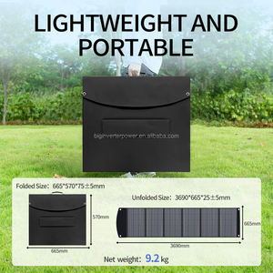 Estación de Energía Portátil de 5000W con Panel Solar para Acampar al Aire Libre, Uso Doméstico de Emergencia - Product Image 4