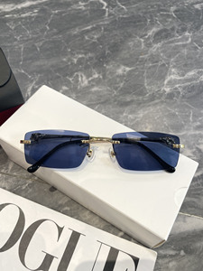 <span class=keywords><strong>Lunettes</strong></span> <span class=keywords><strong>de</strong></span> soleil <span class=keywords><strong>de</strong></span> luxe rétro 2026 pour hommes et femmes, <span class=keywords><strong>lunettes</strong></span> polarisées carrées sans monture <span class=keywords><strong>de</strong></span> qualité supérieure avec logo original UV400 - Product Image 3