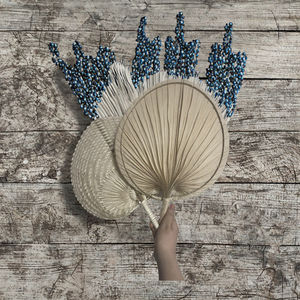 <span class=keywords><strong>Abanico</strong></span> de Bambú Pintado a Mano, Portátil, Estilo <span class=keywords><strong>Antiguo</strong></span>, Grande, Tejido a Mano, Repelente de Mosquitos para Niños, Refrescante, para Festivales - Product Image 3