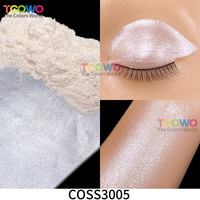 Poudre de Mica Synthétique Nacrée au Titane de Qualité Cosmétique Série Blanche pour Fard à Paupières, Maquillage Visage et Lèvres