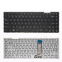 Teclado para Portátil Asus X403M X455 X454 R455 A455L F454 W419L X453, Teclado para Notebook con Retroiluminación para Portátil Asus