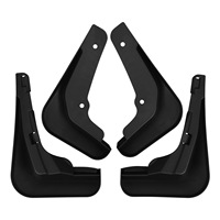 4 Pièces Bavettes Garde-boue pour Toyota BZ7 2026 2027 Accessoire EV SUV