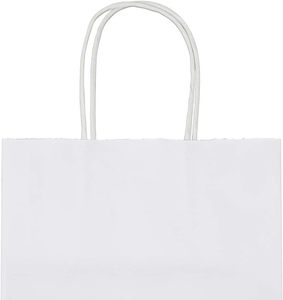 Sacs en papier kraft personnalisés en gros, imprimés, pliables, grands sacs d'épicerie, emballage de vente au détail, biodégradables - Product Image 5