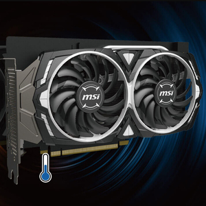Carte graphique gaming MSI Radeon 6600 ARMOR 8G d'occasion, compatible avec les processeurs 5 5600X 5600G - Product Image 1