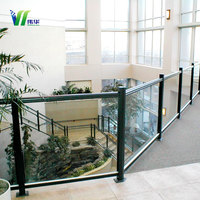 Rampe en verre moderne et durable pour escalier, balcon, villa - Balustrade intérieure pour appartement et décoration de maison