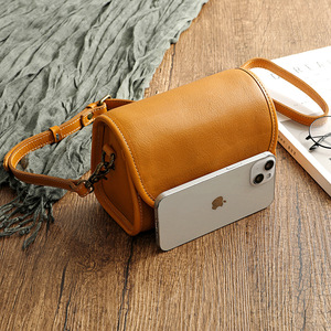 Nuevo Bolso Bandolera de Moda para Teléfono Móvil, de Alta Calidad, en Cuero Vacuno Auténtico, Venta al Por Mayor, Promocional, para Mujer - Product Image 4
