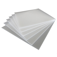 Feuille diffuseur optique givrée LED laiteuse PP PC PS Polycarbonate Polystyrène pour l'éclairage