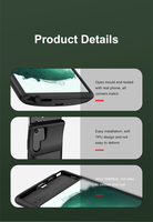 Nouvelle coque de batterie externe 2024 à succès – TPU souple + ABS, batterie Li-ion polymère 7000 mAh, ultra-mince, charge rapide pour S22
